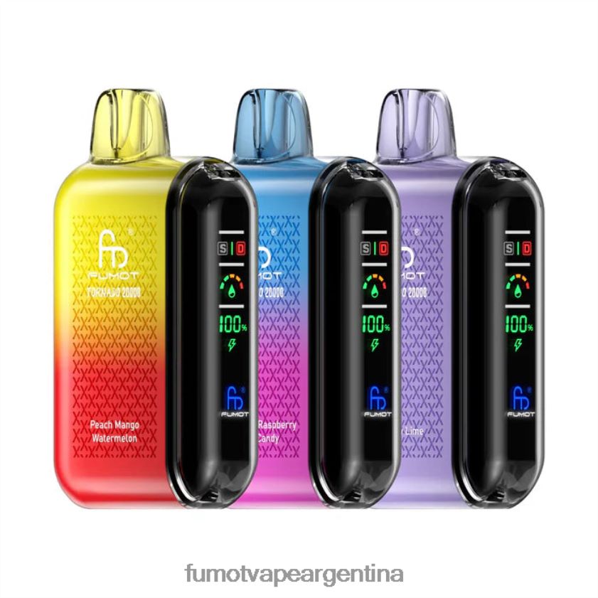 Fumot Tornado 20000 vaporizadores desechables exclusivo - 8T4B4N17 Fumot Vape Online Shop