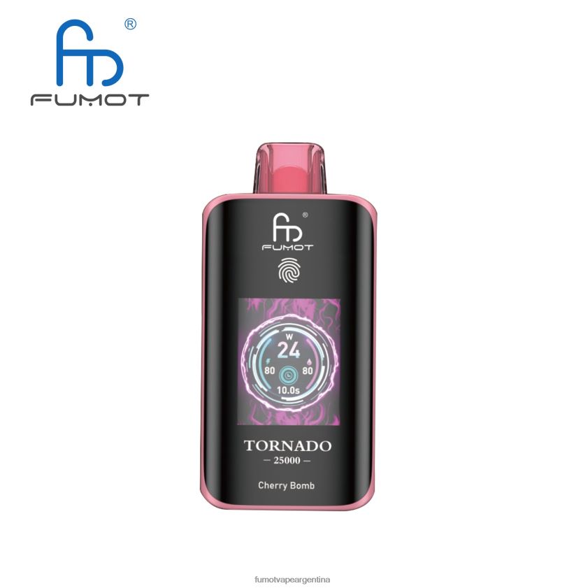 Fumot Tornado 25000 vaporizadores desechables bomba de cereza - 8T4B4N4 Fumot Vape Online Shop