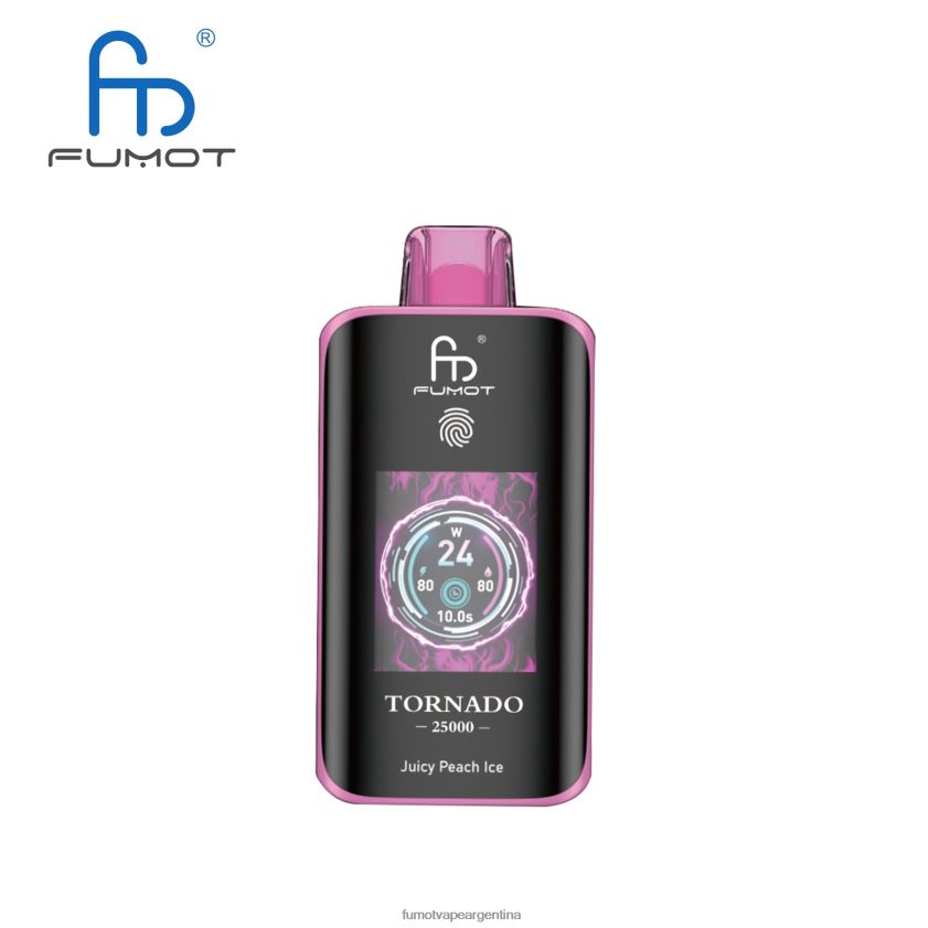 Fumot Tornado 25000 vaporizadores desechables jugoso hielo de durazno - 8T4B4N7 Fumot Vape Online Shop