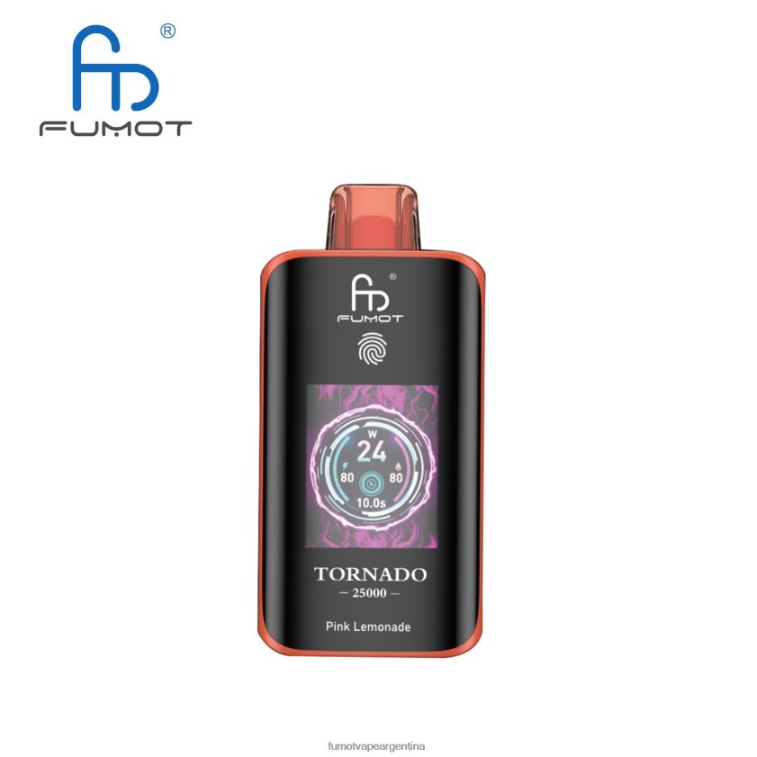 Fumot Tornado 25000 vaporizadores desechables limonada rosa - 8T4B4N10 Fumot Vape Online Shop