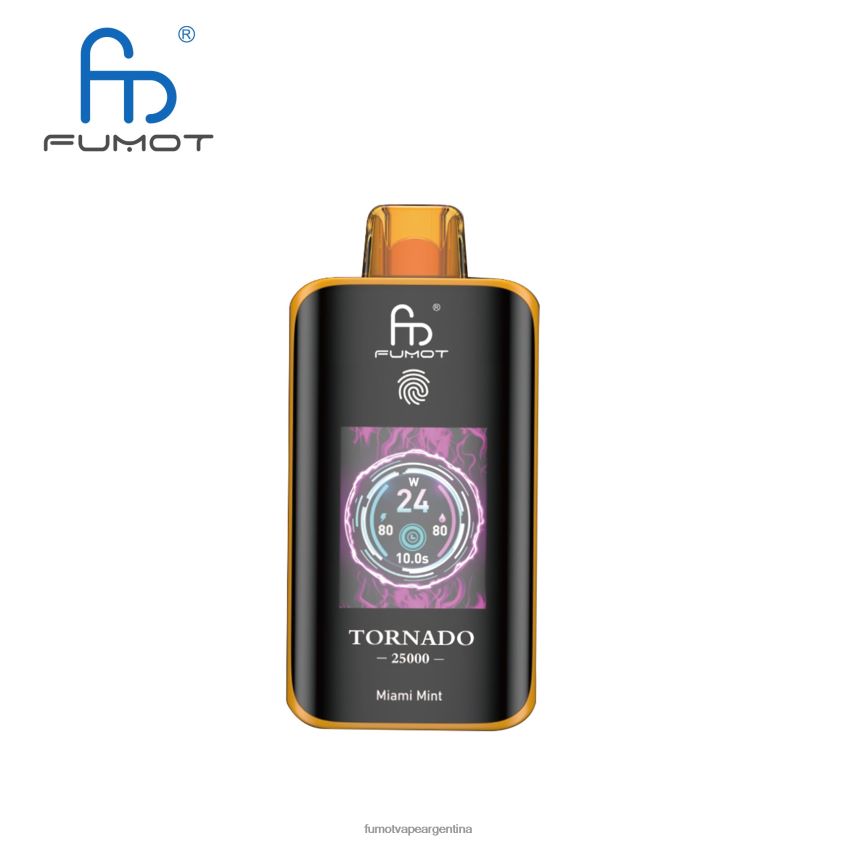 Fumot Tornado 25000 vaporizadores desechables menta de miami - 8T4B4N8 Fumot Vape Online Shop