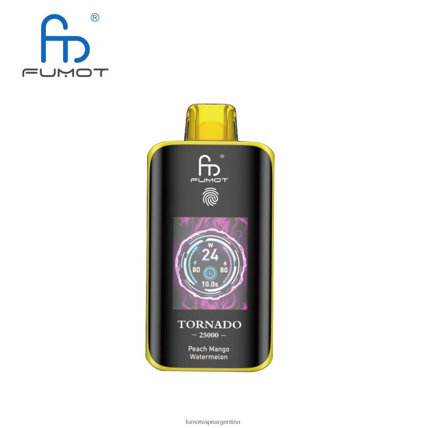 Fumot Tornado 25000 vaporizadores desechables sandia mango durazno - 8T4B4N9 Fumot Vape Online Shop