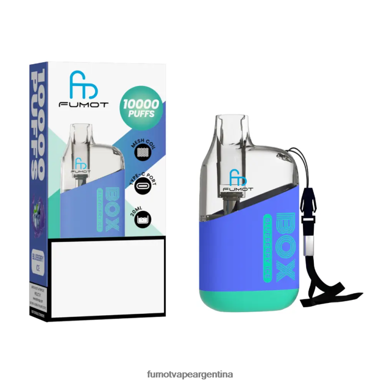 Fumot Tornado Caja de 10000 vape pods desechables - 20 ml (1 pieza) - Fumot Precio uva fresa 2T00T366
