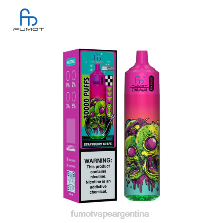 Fumot Discount Code 848Z627 uva fresa Fumot Tornado música de 30k