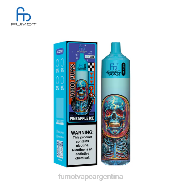 Fumot Precio 848Z622 hielo de piña Fumot Tornado música de 30k