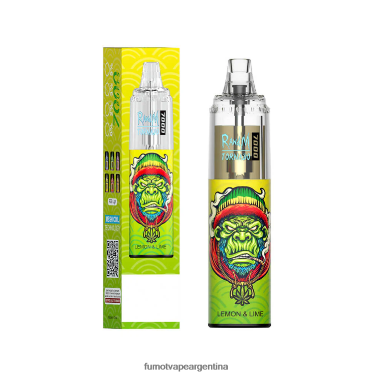 Fumot Tornado Pluma vaporizador desechable 7000 - 14 ml (1 pieza) - Fumot Discount Code estallido del hielo 2T00T79