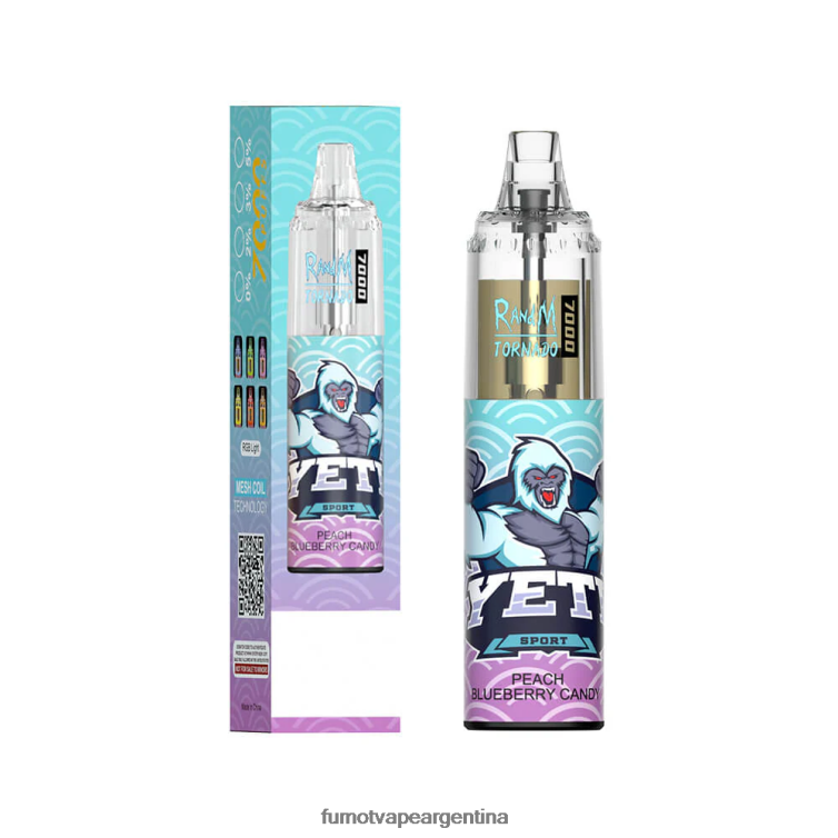 Fumot Tornado Pluma vaporizador desechable 7000 - 14 ml (1 pieza) - Fumot Discount Code estallido del hielo 2T00T79