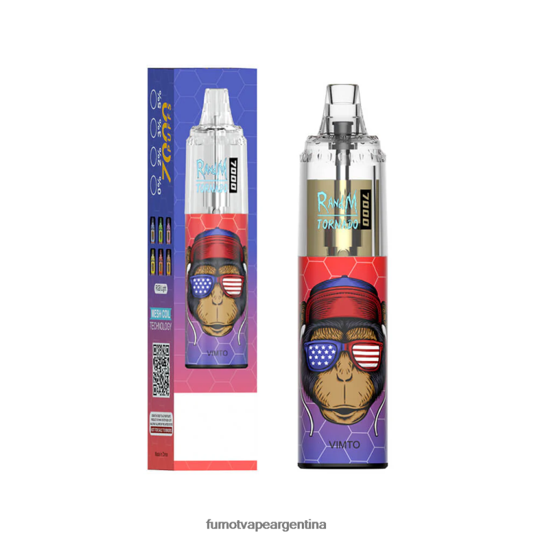 Fumot Tornado Pluma vaporizador desechable 7000 - 14 ml (1 pieza) - Fumot Discount Code estallido del hielo 2T00T79