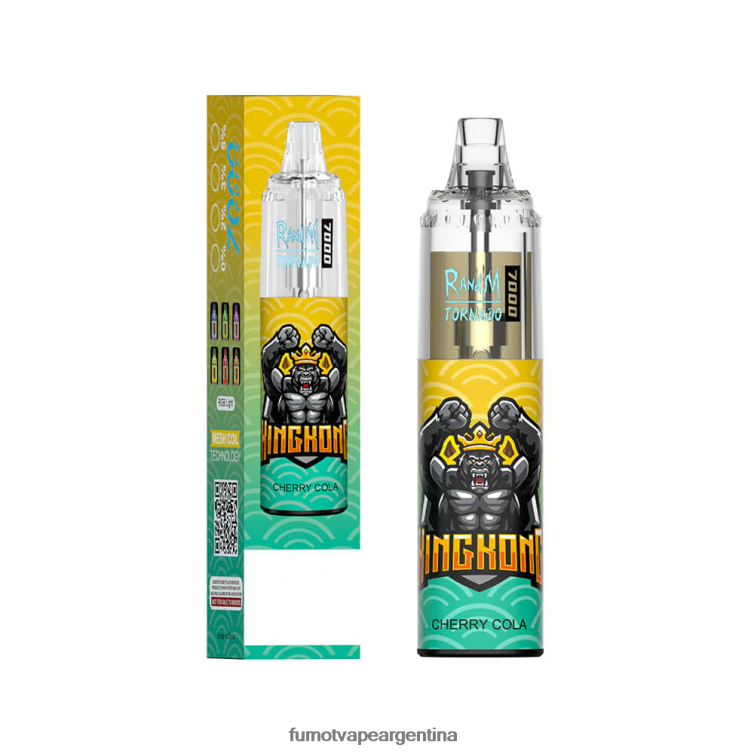 Fumot Tornado Pluma vaporizador desechable 7000 - 14 ml (1 pieza) - Fumot Discount Code estallido del hielo 2T00T79