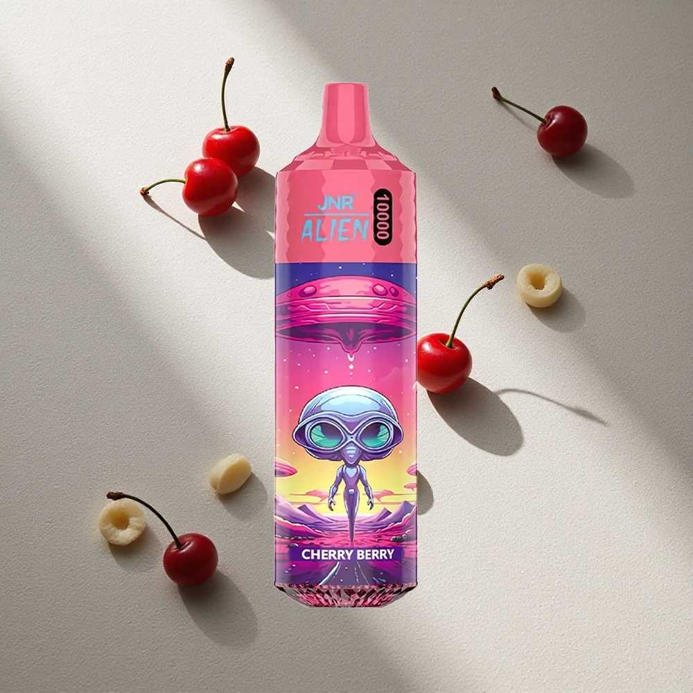 JNR Alien 10000 Puffs Cereza-Baya Diseño Deportivo con LED (RGB) Argentina wholesale