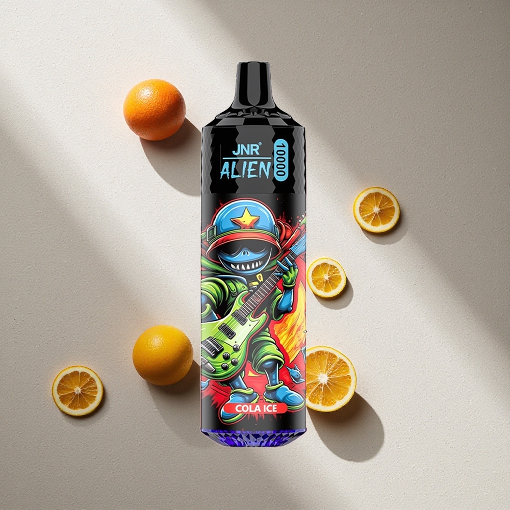 JNR Alien 10000 Puffs Cola Helada Diseño Deportivo con LED (RGB) Argentina wholesale