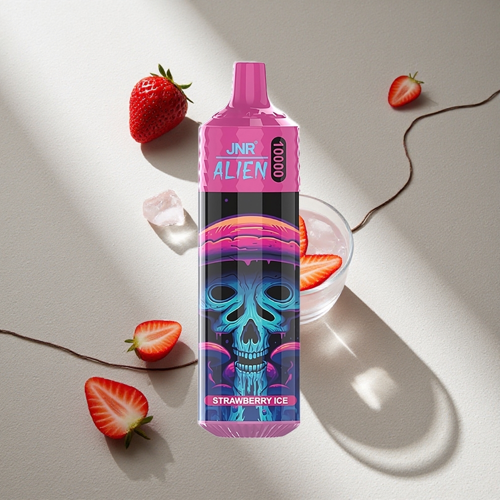 JNR Alien 10000 Puffs Fresa Hielo 850mAh Tipo-C Argentina wholesale