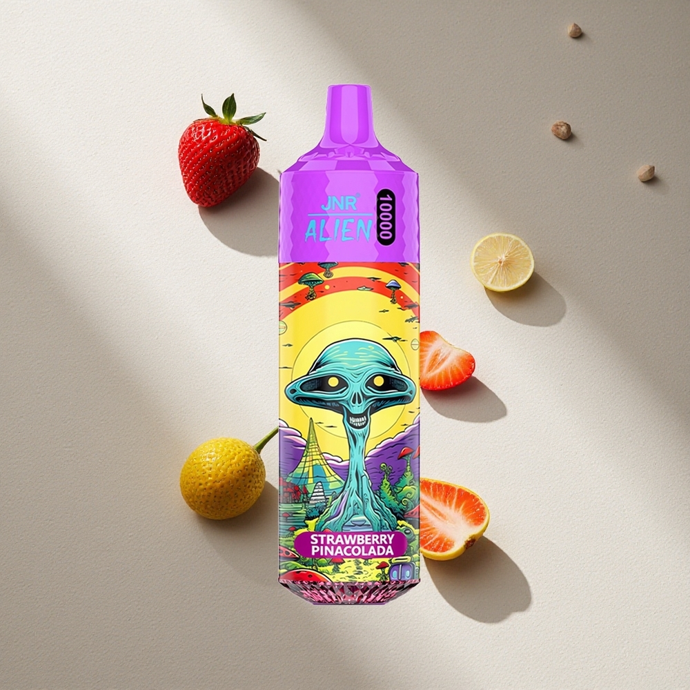 JNR Alien 10000 Puffs Fresa Piña Colada 850mAh Carga Rápida Tipo-C Argentina wholesale