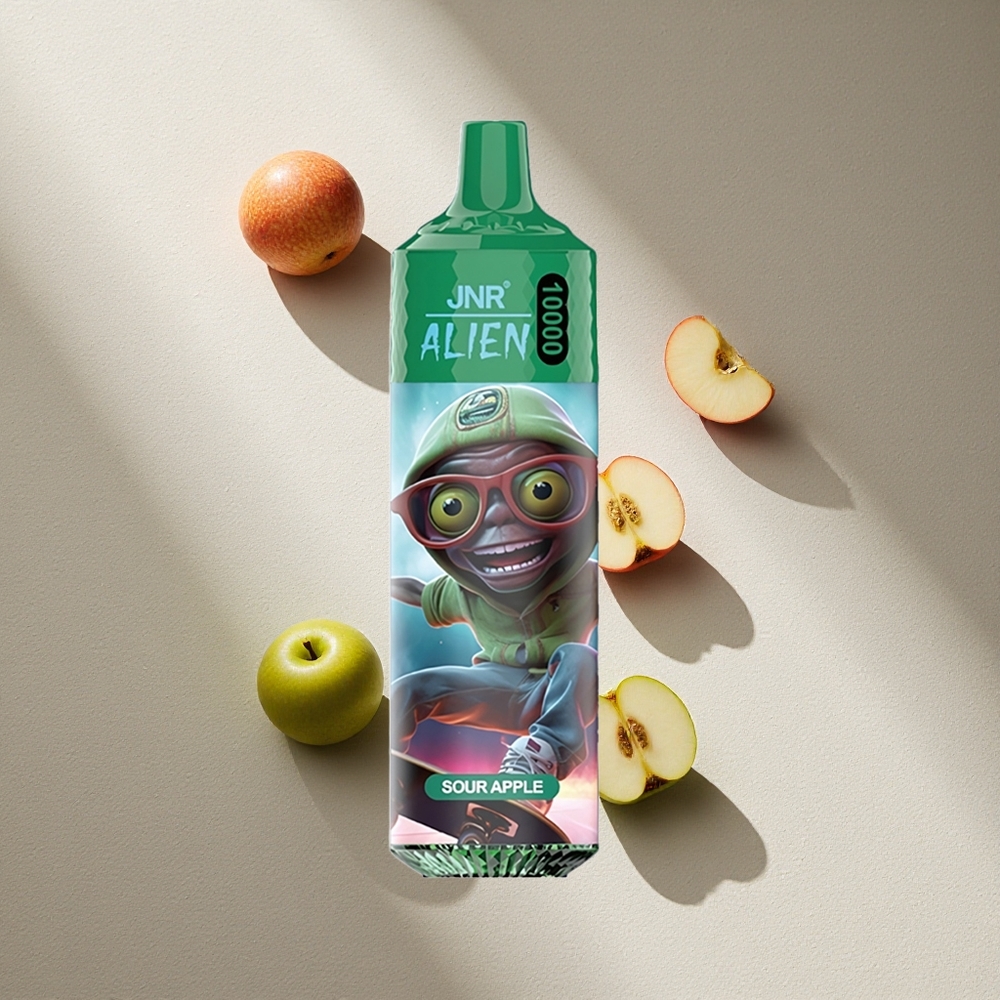 JNR Alien 10000 Puffs Manzana Ácida 850mAh Tipo-C Argentina wholesale