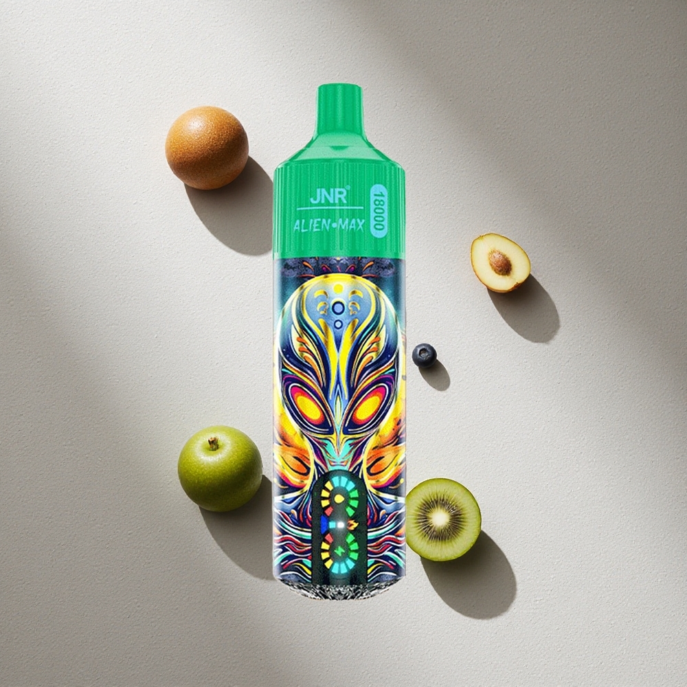 JNR Alien Max 18000 Puffs Dispositivo Vape Arándano Kiwi con Pantalla LED Inteligente y Carga Rápida Type-C Argentina wholesale