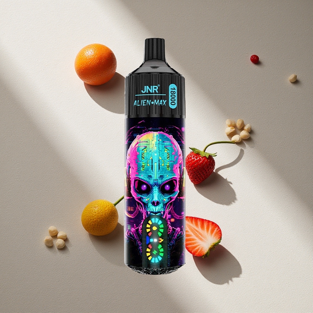 JNR Alien Max 18000 Puffs Hubba Bubba Fresa Pantalla LED Inteligente Argentina wholesale