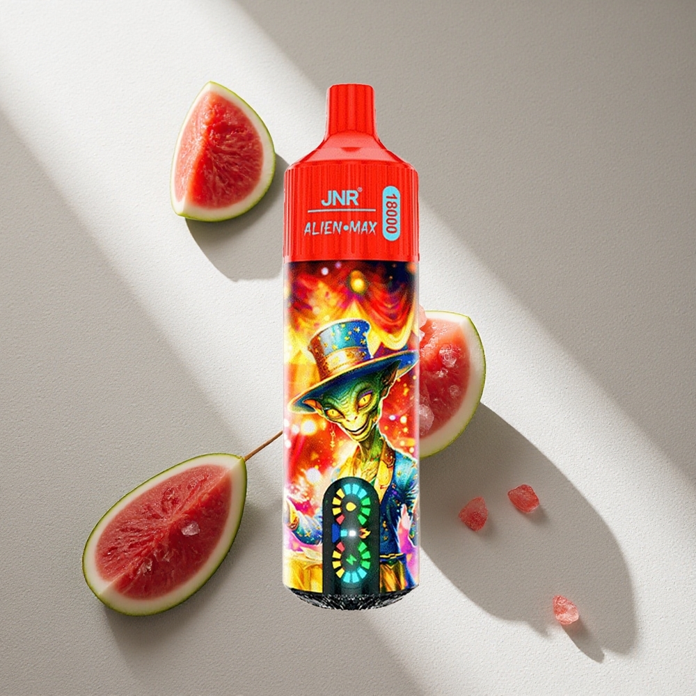 JNR Alien Max 18000 Puffs Vape Sandía Helada con Pantalla LED Inteligente y Carga Rápida Type-C Argentina wholesale