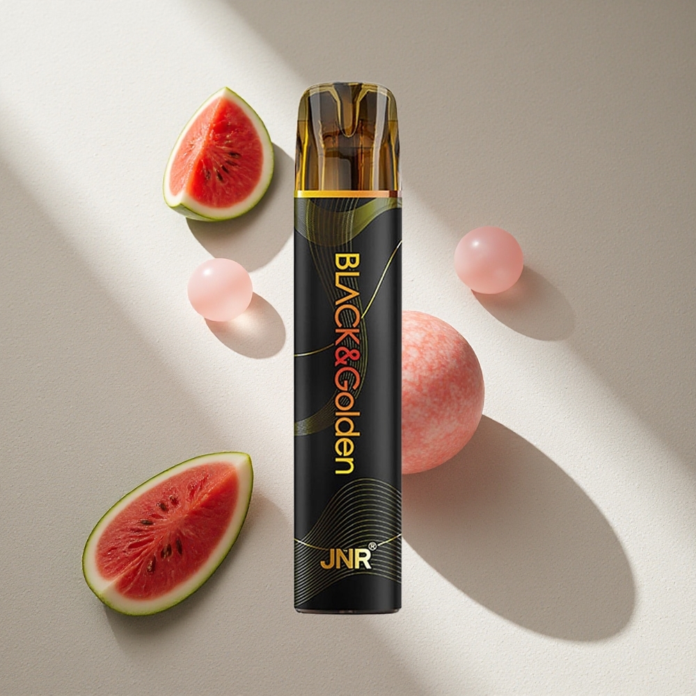 JNR Black&Golden 600+200 Puffs Chicle Sandía Vape Desechable 2ml Argentina wholesale