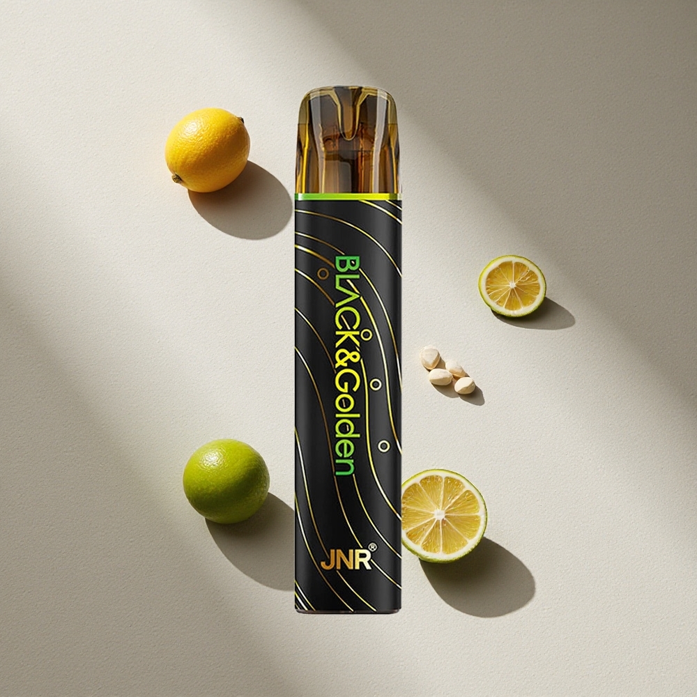 JNR Black&Golden 600+200 Puffs Desechable Lima & Limón Argentina wholesale