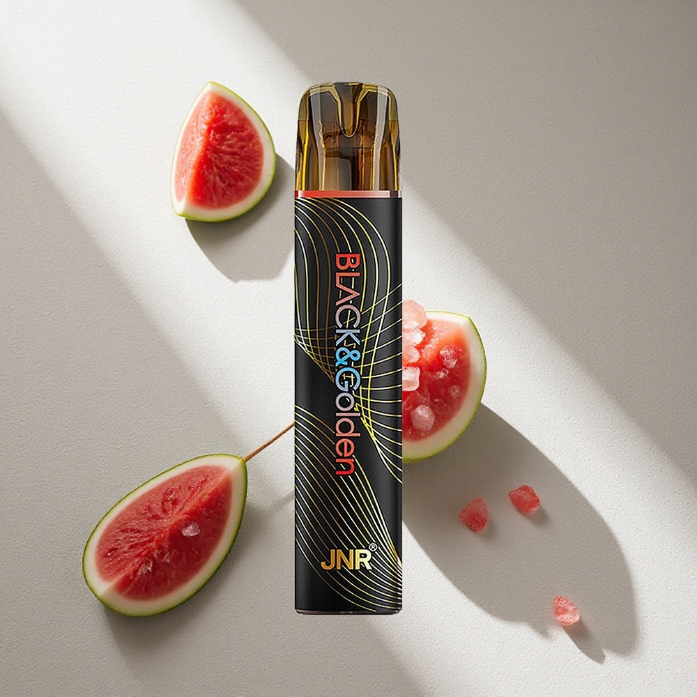 JNR Black&Golden 600+200 Puffs Desechable Sandía Helada 550mAh Argentina wholesale