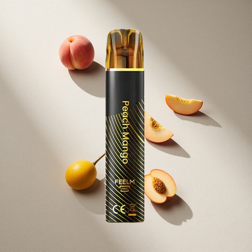 JNR Black&Golden 600+200 Puffs Durazno Mango Desechable 2ml E-Líquido Argentina wholesale