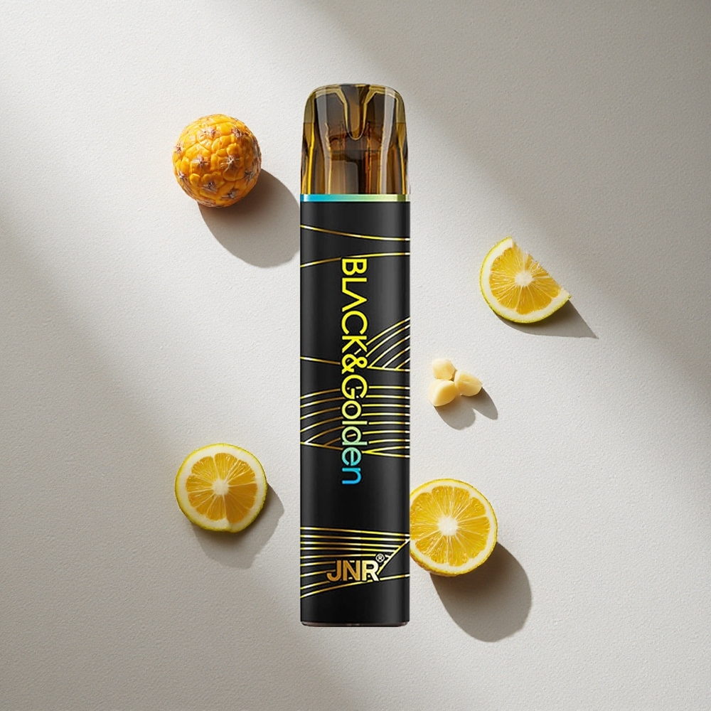 JNR Black&Golden 600+200 Puffs Piña Hielo Desechable 2ml 2% Nicotina Argentina wholesale