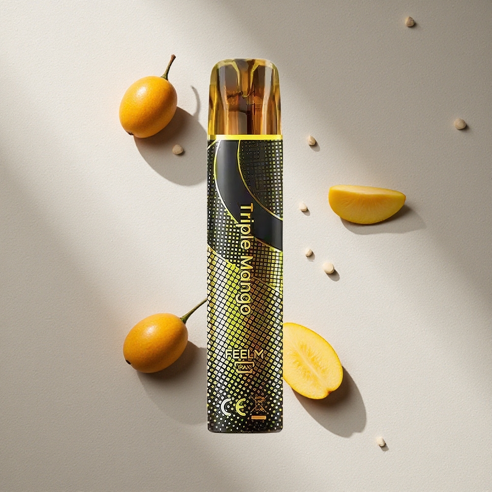JNR Black&Golden 600+200 Puffs Triple Mango Vape Desechable 2ml 2% Nicotina Argentina wholesale
