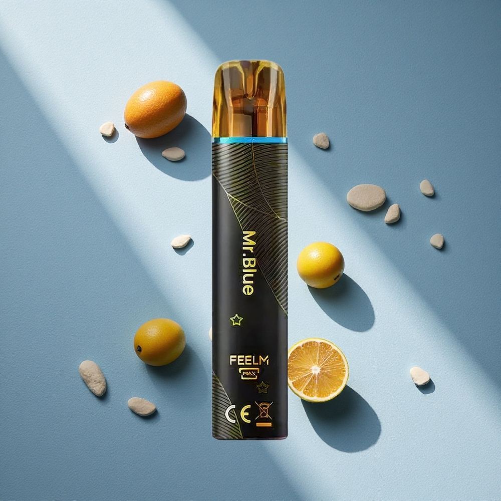 JNR Black&Golden 600+200 Puffs Vape Desechable Azul Argentina wholesale