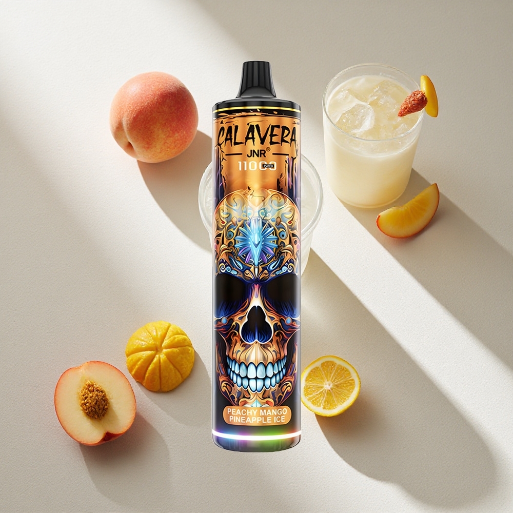JNR Calavera 11000 Puffs Melocotón Mango Piña Ice Tipo-C 21ml Argentina wholesale