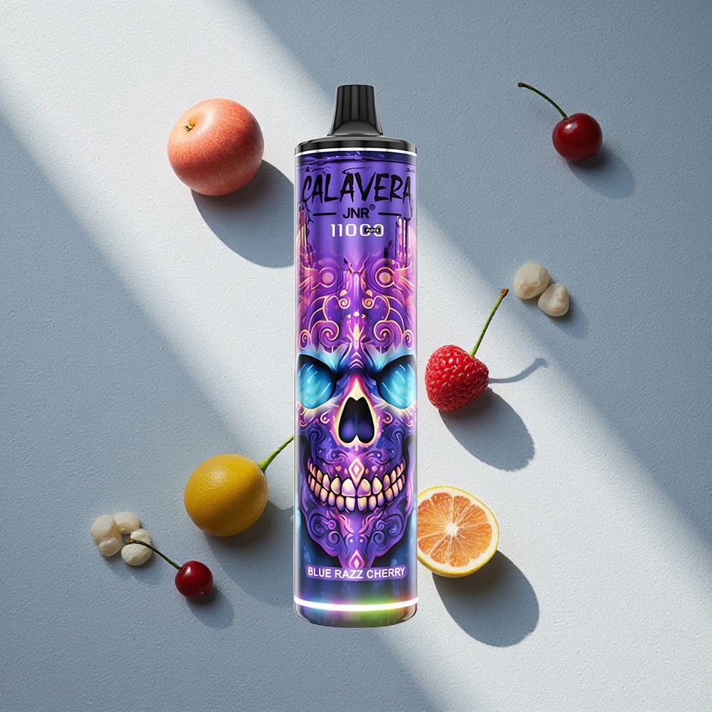 JNR Calavera 11000 Puffs Vape Desechable Arándano Azul Cereza 21ml Capacidad de Líquido Argentina wholesale
