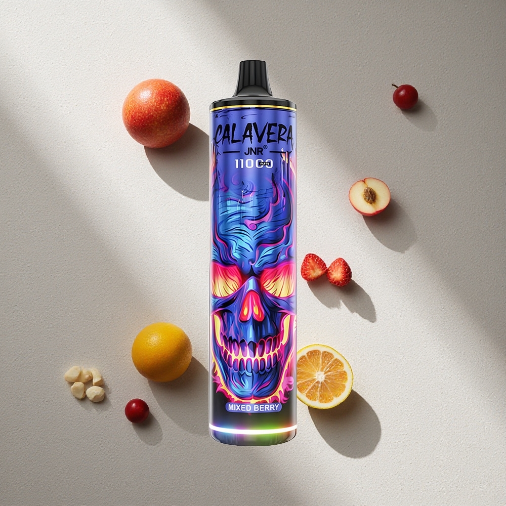 JNR Calavera 11000 Puffs Vape Desechable Berry Mixto Puerto Tipo-C Argentina wholesale