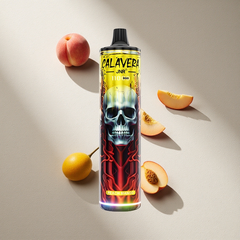 JNR Calavera 11000 Puffs Vape Desechable Durazno Mango Puerto Tipo-C Argentina wholesale
