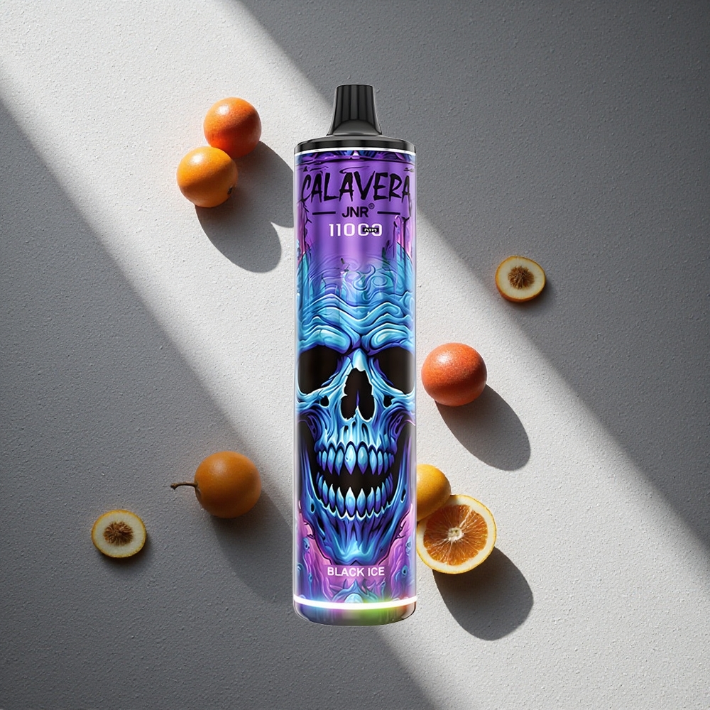 JNR Calavera 11000 Puffs Vape Desechable Hielo Negro 21ml Capacidad de E-Líquido Argentina wholesale