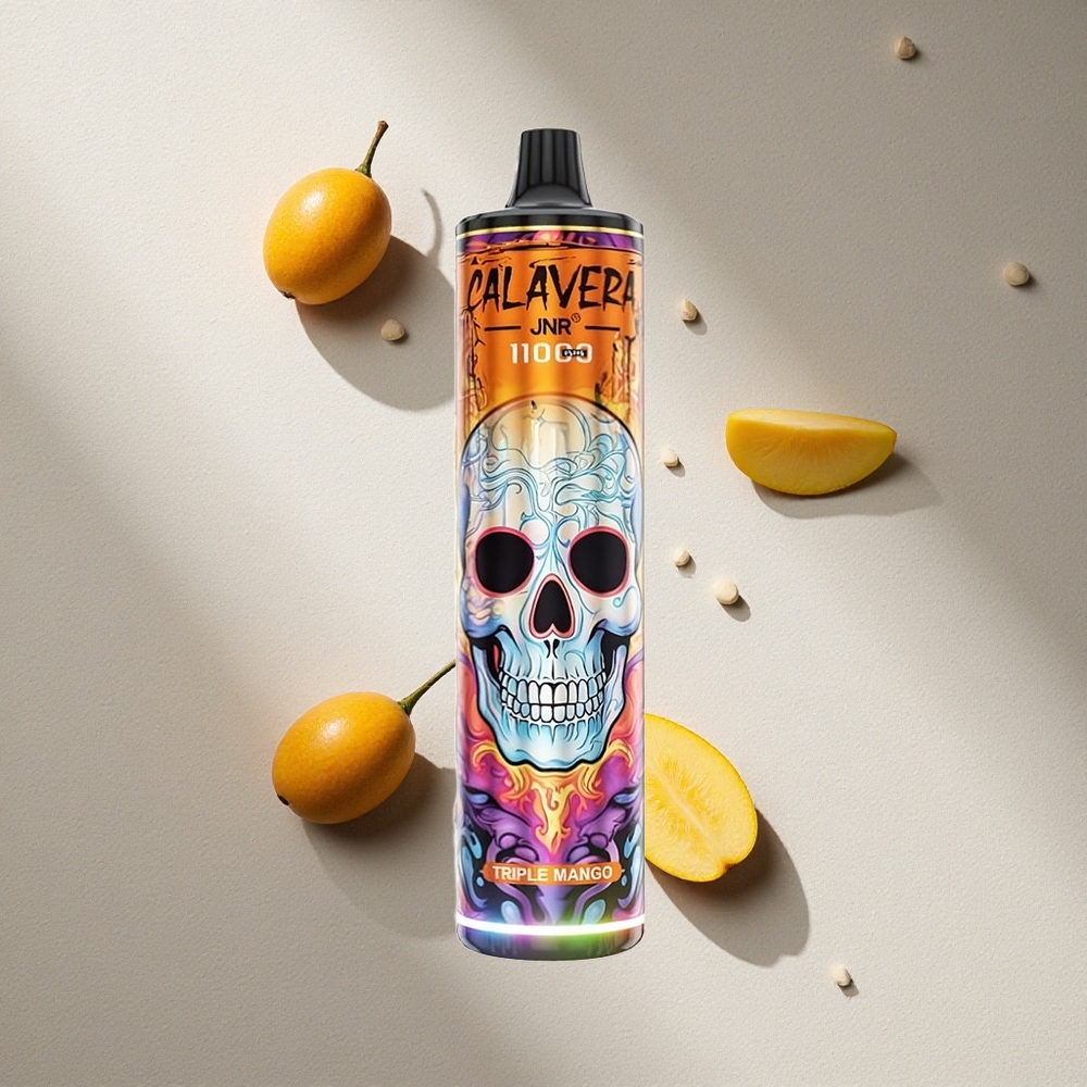 JNR Calavera 11000 Puffs Vape Desechable Triple Mango Puerto Type-C 21ml Argentina wholesale