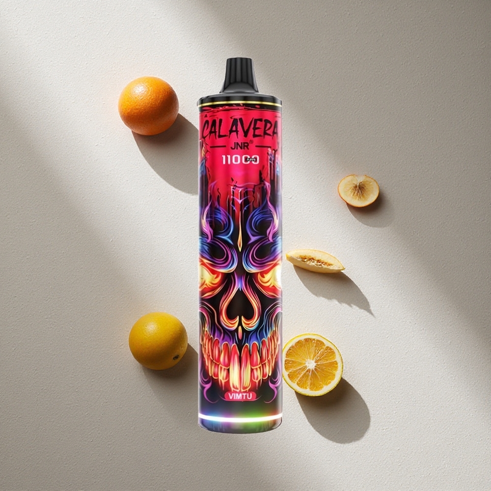 JNR Calavera 11000 Puffs Vape Desechable Vimtu Puerto Tipo-C 21ml Capacidad de Líquido Argentina wholesale