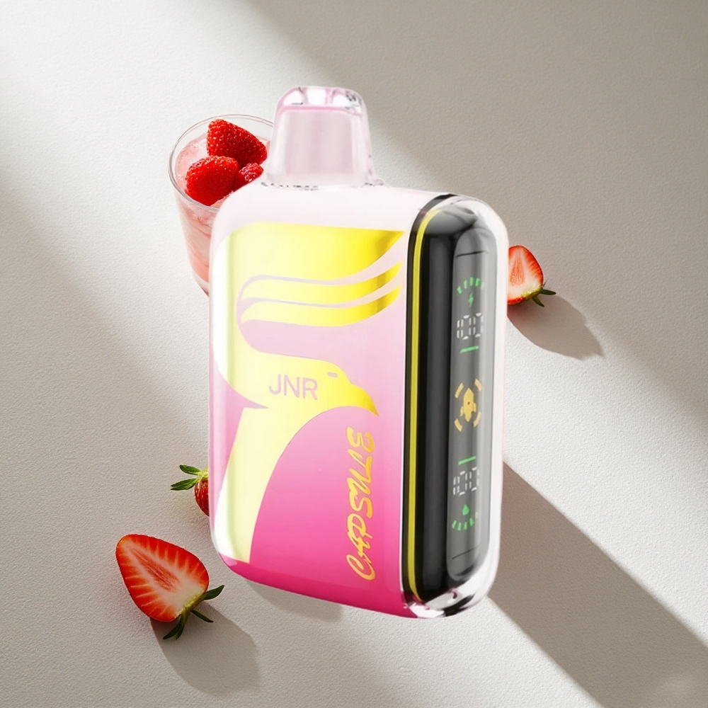 JNR Capsule 15000 Puffs Fresa Sandía Hielo con Pantalla Inteligente LED y Carga Rápida Type-C Argentina wholesale