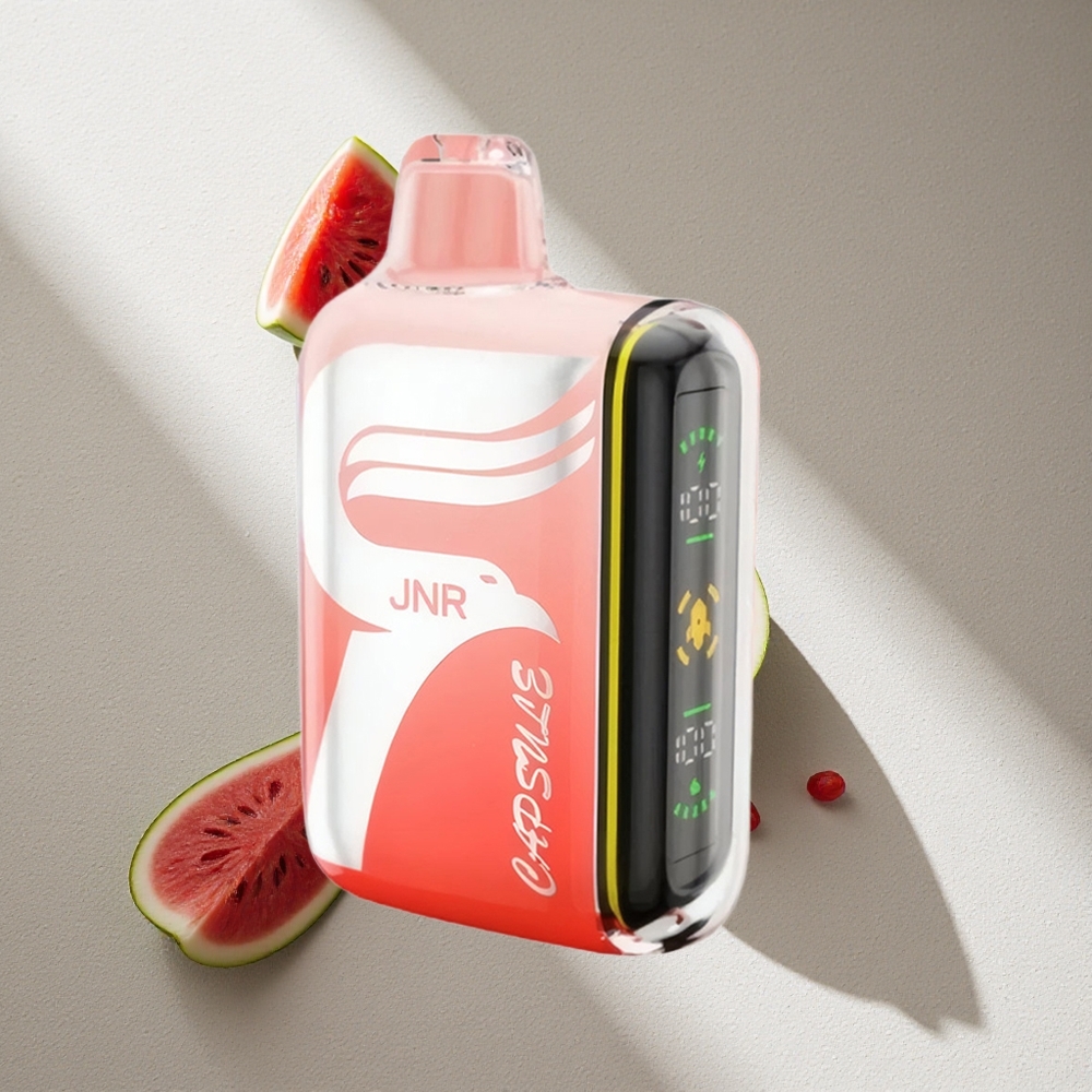 JNR Capsule 15000 Puffs Vape Sandía Brazz Hielo con Pantalla LED Inteligente y Carga Rápida Type-C Argentina wholesale
