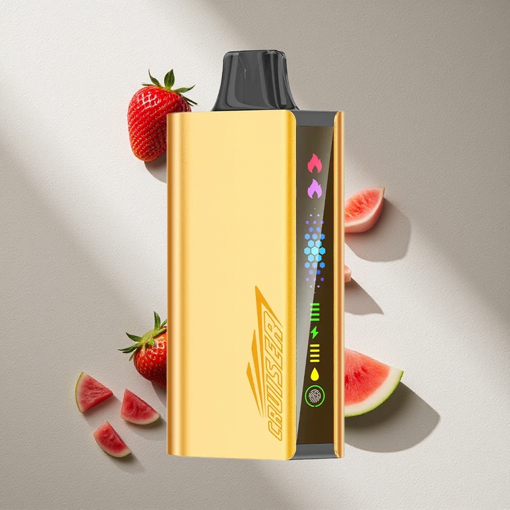 JNR Cruiser 12000 Puffs Fresa Coco Sandía Vape Desechable Sin Carga Pantalla Animada Argentina wholesale