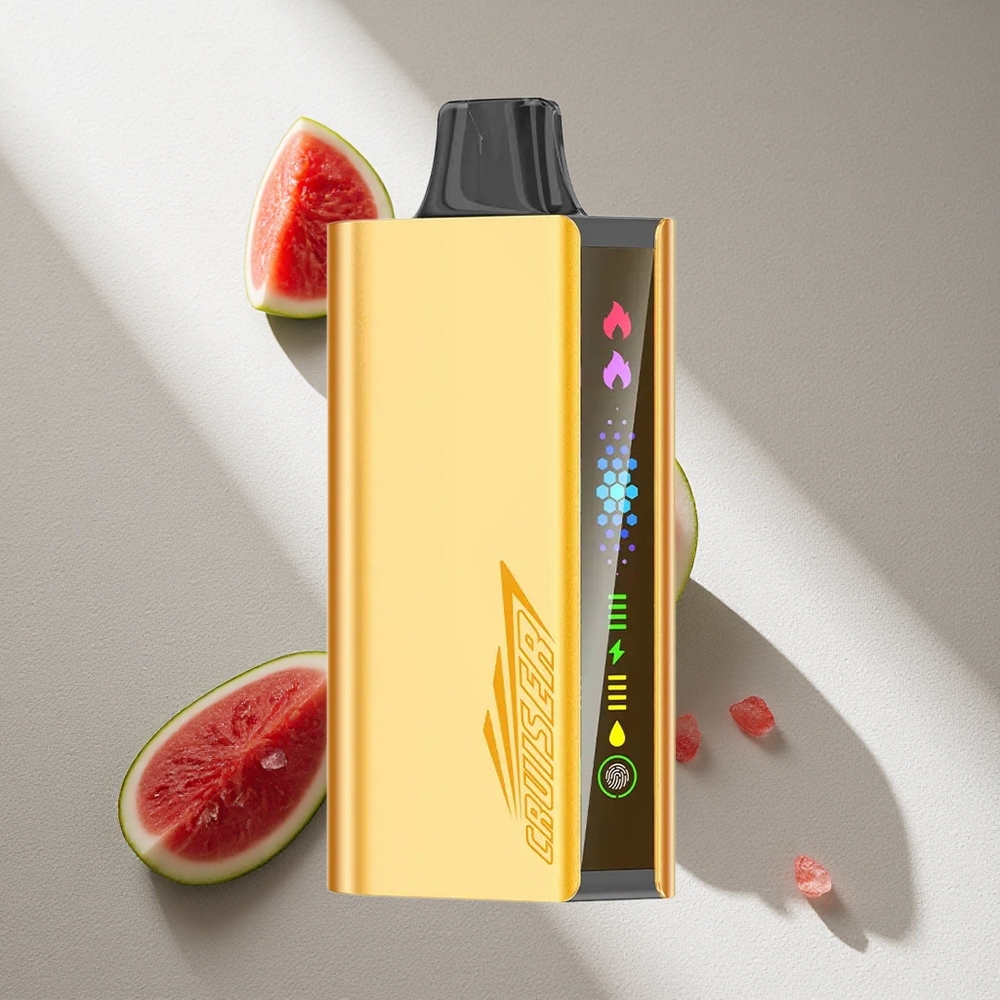 JNR Cruiser 12000 Puffs Sandía Helada Vape Desechable Sin Carga Pantalla Animada Argentina wholesale