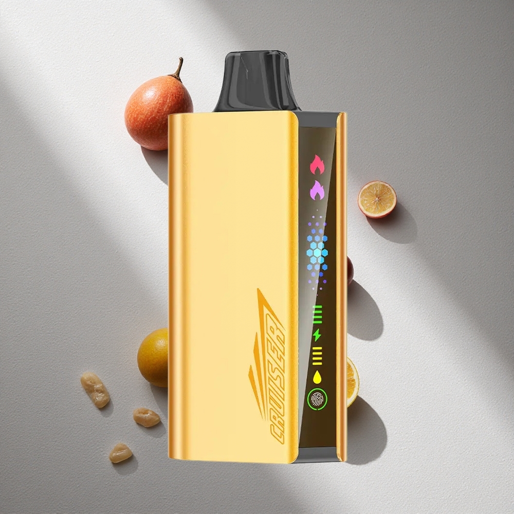 JNR Cruiser 12000 Puffs Uva Hielo Vape Desechable Sin Carga Pantalla Animada Argentina wholesale