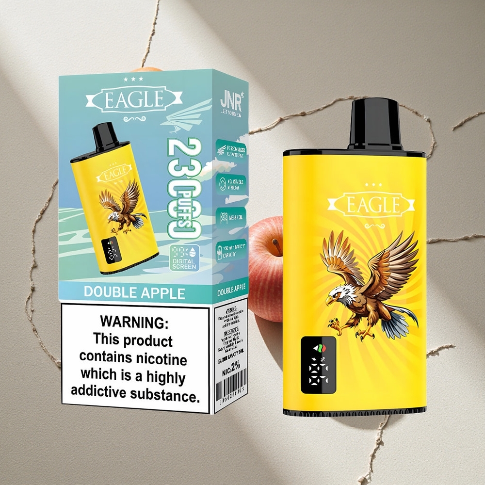 JNR EAGLE Smart 23000 Puffs Doble Manzana Pantalla Digital Argentina wholesale