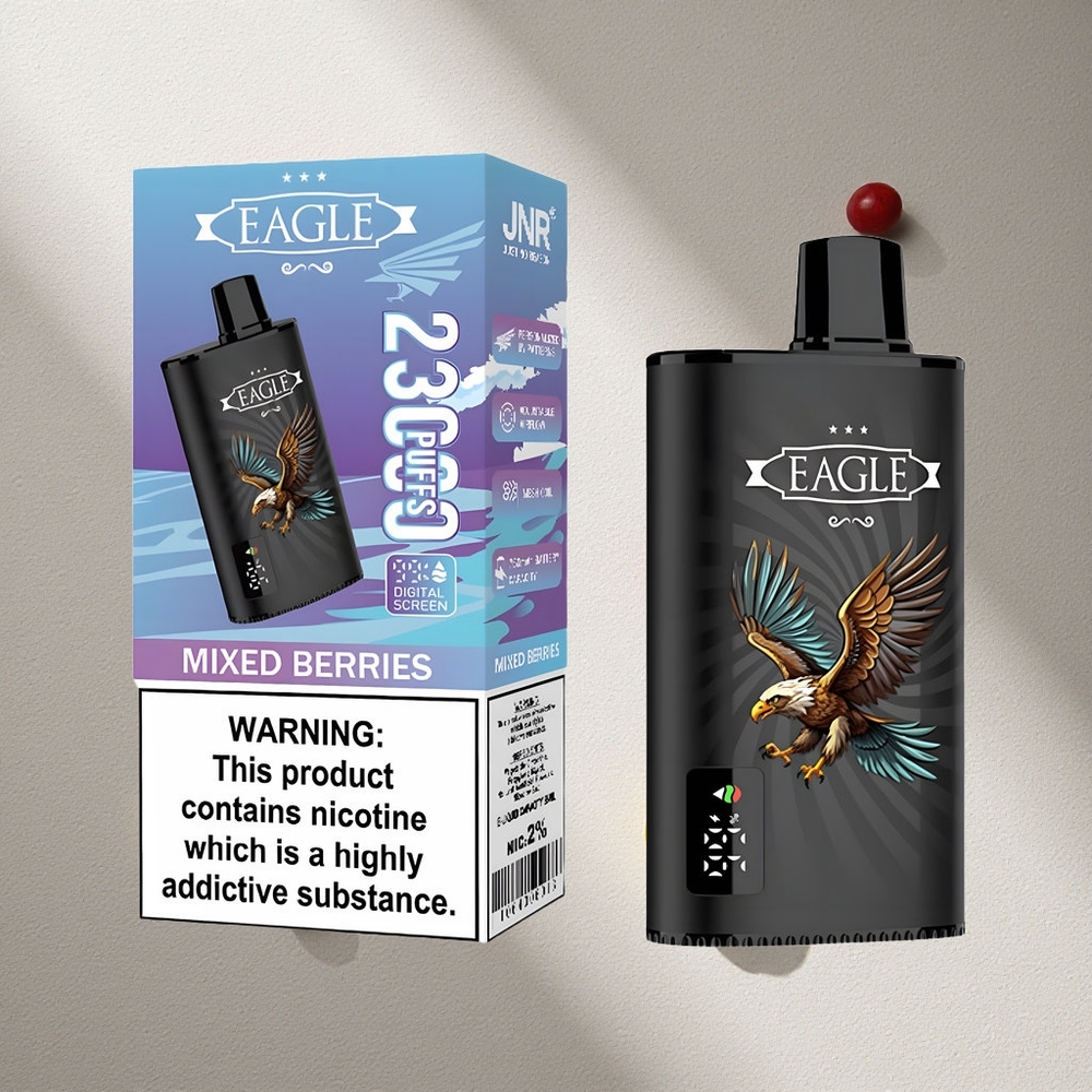 JNR EAGLE Smart 23000 Puffs Vape Desechable Frutos Mixtos Pantalla Digital Argentina wholesale