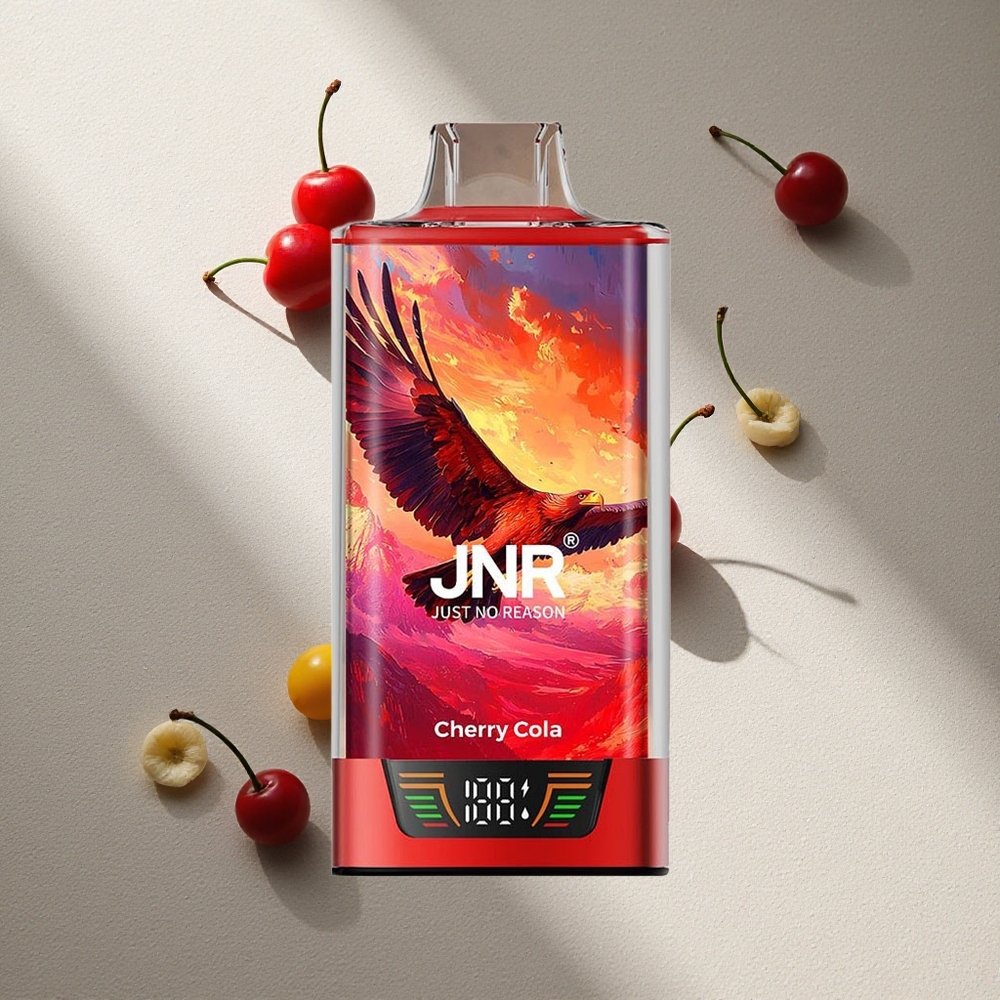 JNR Falcon Pro 28000 Puffs Cereza Cola 30ml Capacidad Prellenada Argentina wholesale