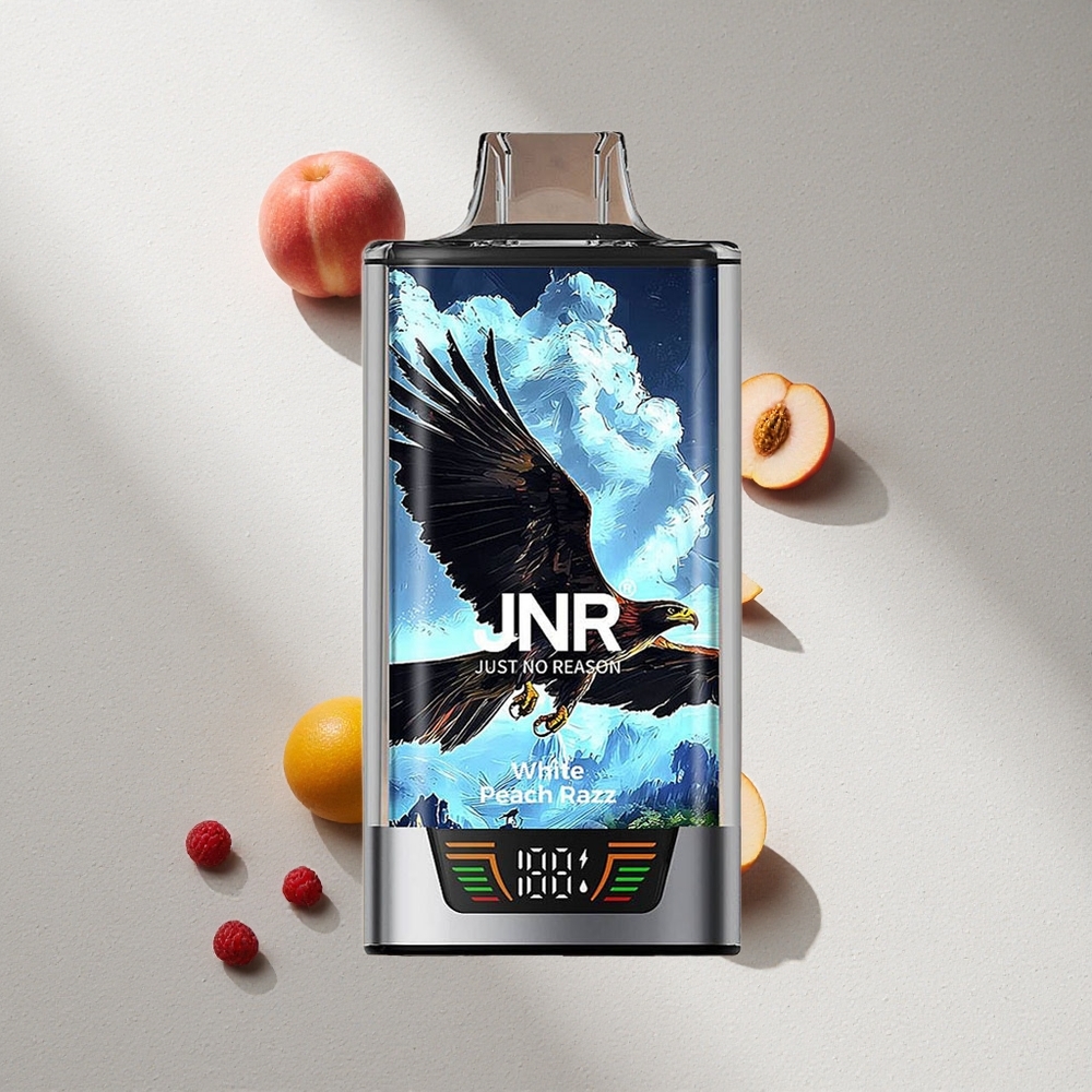 JNR Falcon Pro 28000 Puffs Durazno Blanco y Frambuesa 30ml Argentina wholesale