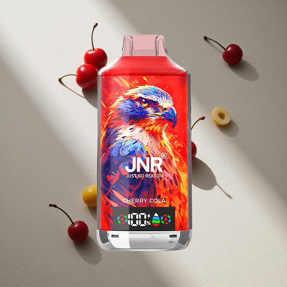JNR Falcon X 18000 Puffs Cereza 24ml Pantalla Digital Argentina wholesale