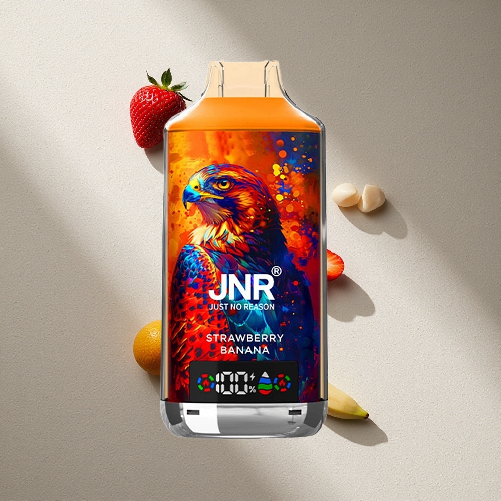 JNR Falcon X 18000 Puffs Fresa Plátano 24ml Pantalla Digital Argentina wholesale