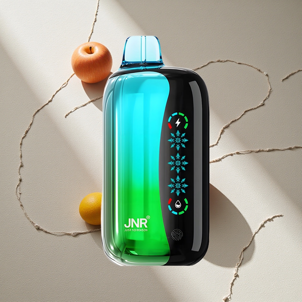 JNR Flex Ice 21000 Puffs Vape Desechable Doble Manzana con Pantalla Táctil y Carga Tipo-C Argentina wholesale