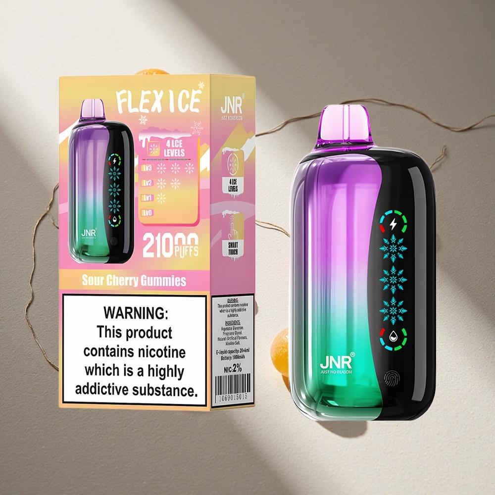 JNR Flex Ice 21000 Puffs Vape Gominolas Ácidas Aire Ajustable Argentina wholesale