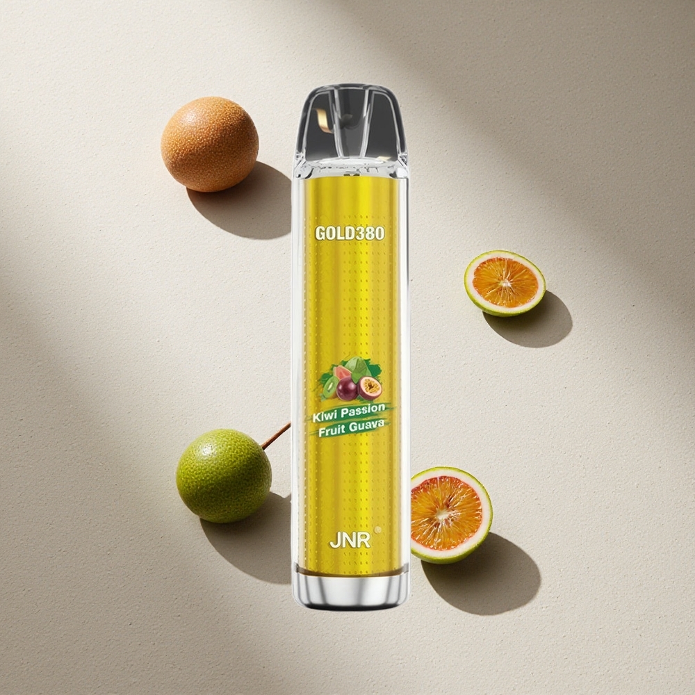 JNR Gold380 6000 Puffs Vape Desechable Kiwi Maracuyá Guayaba 13ml Argentina wholesale
