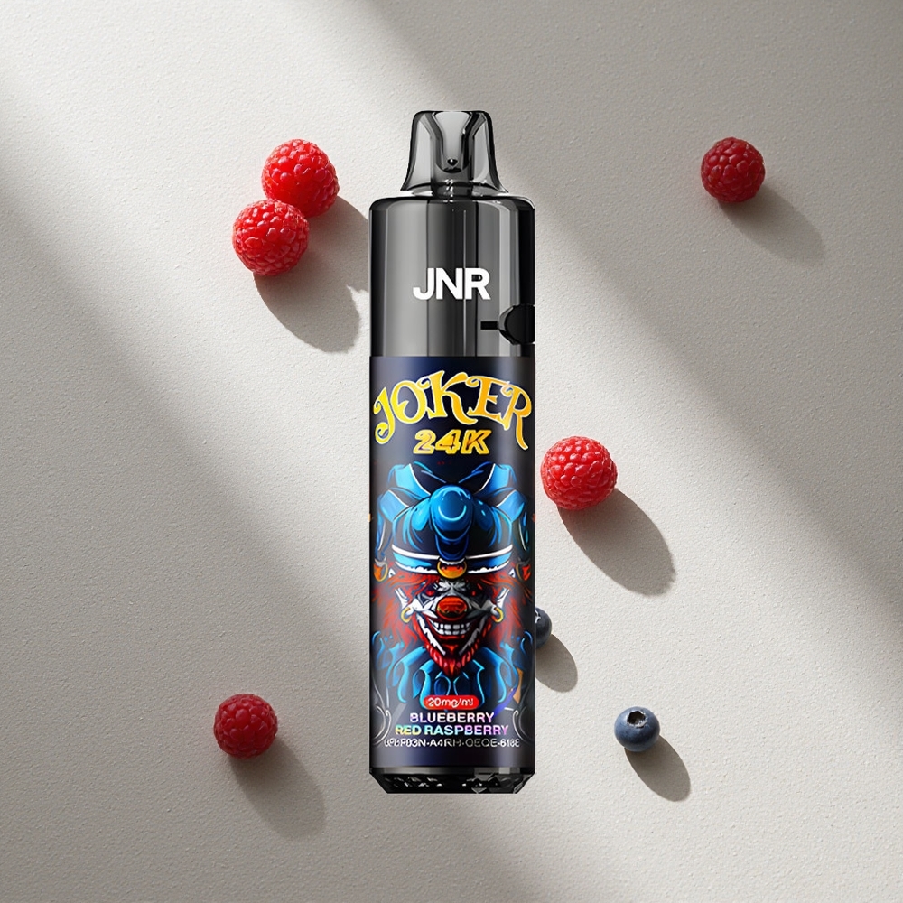JNR Joker 24K Puffs Arándano Azul Frambuesa Roja Pod Recargable 10ml Tipo-C Argentina wholesale